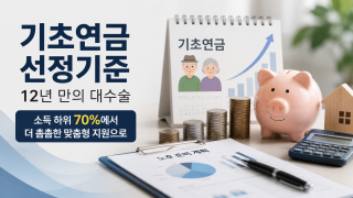 기초연금 선정기준